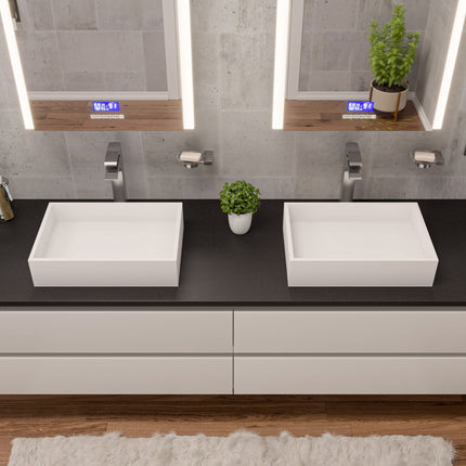 ALFI brand AB1587-BN Tall Brushed Nickel Single Lever Bathroom Faucet Alfi Brand