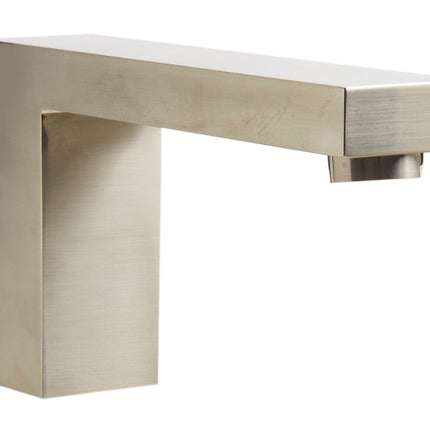 ALFI brand AB2322-BN Brushed Nickel Deck Mounted Tub Filler and Square Hand Held Shower Head Alfi Brand