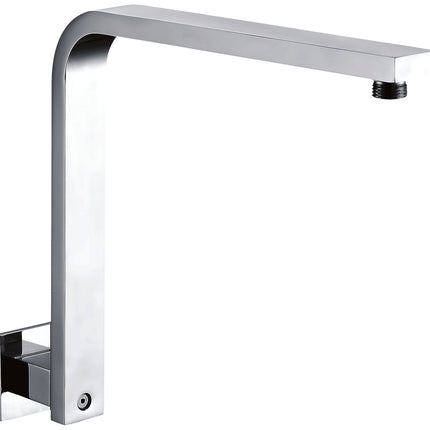 ALFI brand AB12GSW-PC Polished Chrome 12" Square Raised Wall Mounted Shower Arm Alfi Brand