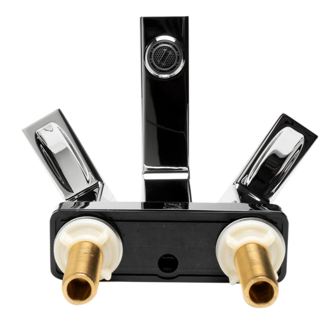 ALFI brand AB1020-PC Polished Chrome Two-Handle 4'' Centerset Bathroom Faucet ALFI brand