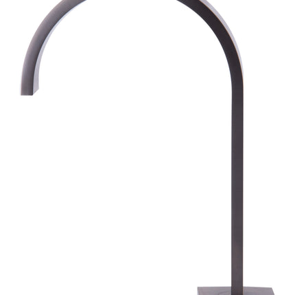 ALFI brand AB1336-BN Brushed Nickel Gooseneck Widespread Bathroom Faucet