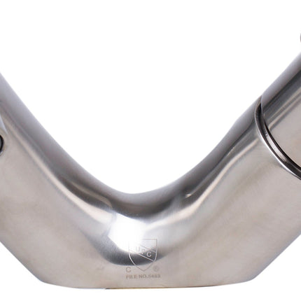 ALFI brand AB1572-BN Wave Brushed Nickel Single Lever Bathroom Faucet Alfi Brand