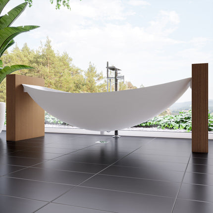 ALFI brand AB2875-PC Polished Chrome Free Standing Floor Mounted Bath Tub Filler Alfi Brand