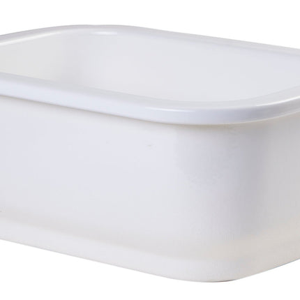 ALFI brand AB1218 Small Rectangular Fireclay Undermount or Drop In Prep / Bar Sink ALFI brand