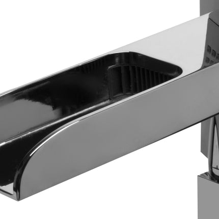 ALFI brand AB2843-PC Polished Chrome Single Hole Floor Mounted Waterfall Tub Filler Alfi Brand