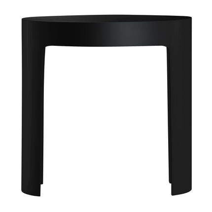 ALFI Black Matte Solid Surface Resin Bathroom/Shower Stool ABST66BM Alfi Brand
