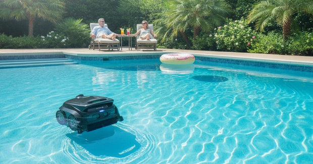 <h4></h4><h4><strong>Cordless Robotic Pool Cleaner</strong></h4>