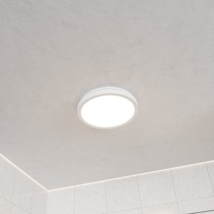 Twilight Series 100 CFM Ceiling Mount Bathroom Exhaust Fan with Brilliant LED Light, Humidity Sensor, Night Light Anzzi