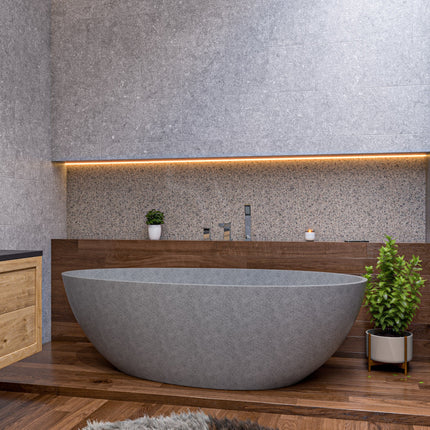 ALFI brand AB2322-PC Polished Chrome Deck Mounted Tub Filler and Square Hand Held Shower Head Alfi Brand