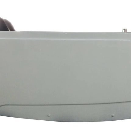 EAGO AM161-R  5' Single Person Corner White Acrylic Whirlpool Bath Tub - Drain on Right