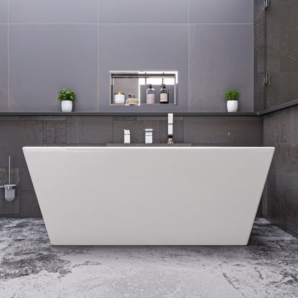 ALFI brand AB2464-PC Polished Chrome Deck Mounted 3 Hole Tub Filler & Shower Head Alfi Brand