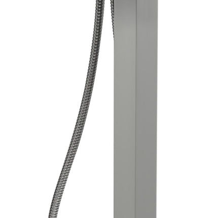 ALFI brand AB2843-PC Polished Chrome Single Hole Floor Mounted Waterfall Tub Filler Alfi Brand