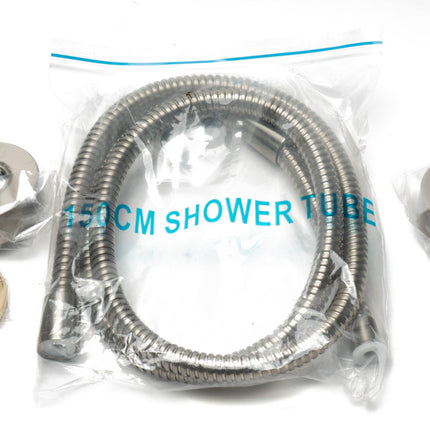 ALFI brand AB2862-BN Brushed Nickel Square Style Thermostatic Exposed Shower Set Alfi Brand