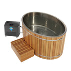 3/4 HP Chiller / Cedar / Stainless Steel / Brown