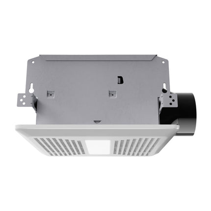 Daisy Series 80 CFM Ceiling Mount Bathroom Exhaust Fan with Brilliant LED Light and ENERGY STAR in Soothing White Anzzi