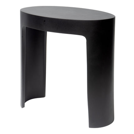 ALFI Black Matte Solid Surface Resin Bathroom/Shower Stool ABST66BM Alfi Brand