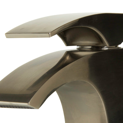 ALFI brand AB1586-BN Brushed Nickel Single Lever Bathroom Faucet Alfi Brand