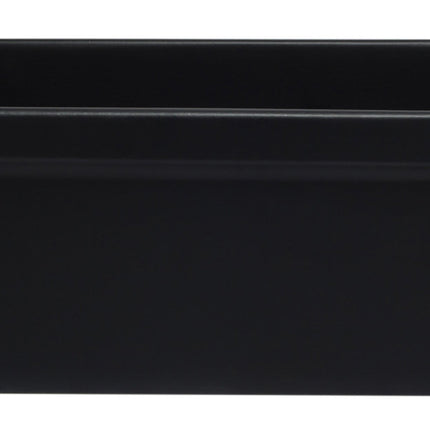 ALFI brand AB3020SB-BM 30 inch Black Reversible Single Fireclay Farmhouse Kitchen Sink Alfi Brand