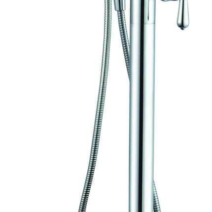 ALFI brand AB2553-PC Polished Chrome Free Standing Floor Mounted Bath Tub Filler Alfi Brand