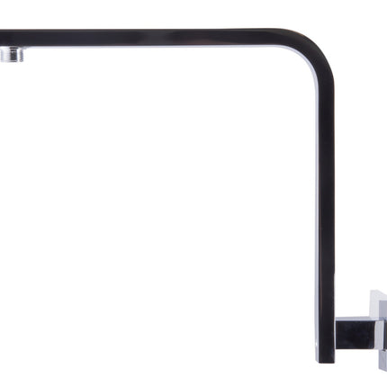 ALFI brand AB12GSW-PC Polished Chrome 12" Square Raised Wall Mounted Shower Arm Alfi Brand