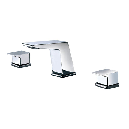 ALFI brand AB1471-PC Polished Chrome Modern Widespread Bathroom Faucet Alfi Brand