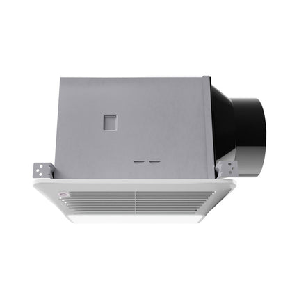 Fields Series 150 CFM Ceiling Mount Bathroom Exhaust Fan with Brilliant LED Light, Motion Sensor, Humidity Sensor Anzzi