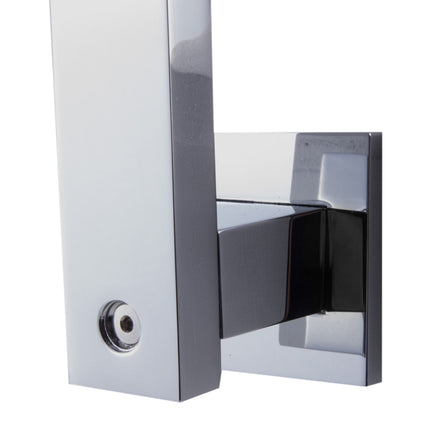 ALFI brand AB12GSW-PC Polished Chrome 12" Square Raised Wall Mounted Shower Arm Alfi Brand