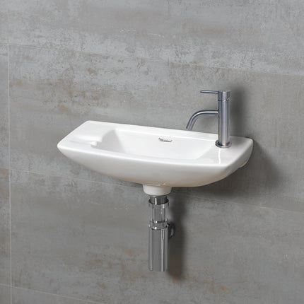 Whitehaus Waterhaus Solid Stainless Steel, Single Lever Small Lavatory Faucet - WHS1010-SB-BSS Whitehaus