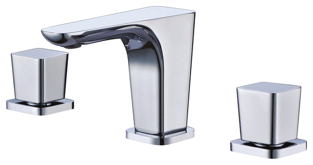 ALFI brand AB1782-PC Polished Chrome Widespread Modern Bathroom Faucet Alfi Brand