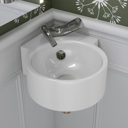ALFI brand AB1572-BN Wave Brushed Nickel Single Lever Bathroom Faucet Alfi Brand