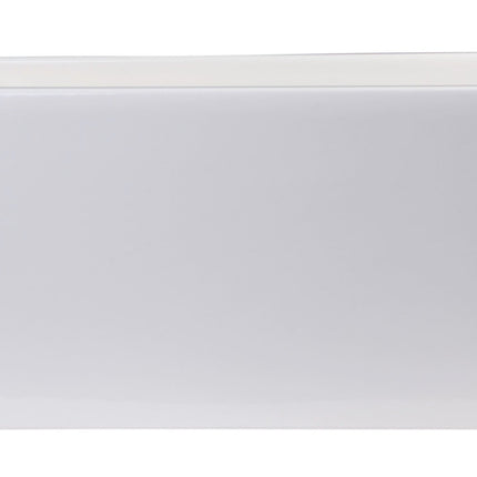 ALFI brand AB2418SB-B 24" Biscuit Smooth Thick Wall Fireclay Single Bowl Farm Sink Alfi Brand