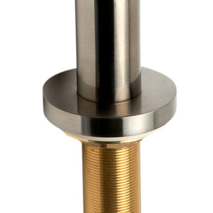 ALFI brand AB2503-BN Brushed Nickel Deck Mounted Tub Filler with Hand Held Showerhead Alfi Brand