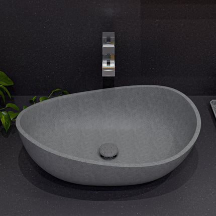 ALFI brand AB1158-PC Tall Polished Chrome Tall Square Body Curved Spout Single Lever Bathroom Faucet ALFI brand