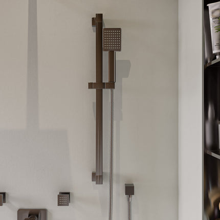ALFI brand AB2287-BN Brushed Nickel 3 Way Thermostatic Shower Set with Body Sprays Alfi Brand