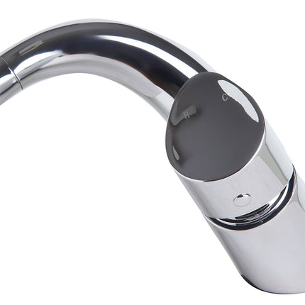 ALFI brand AB1572-PC Wave Polished Chrome Single Lever Bathroom Faucet Alfi Brand
