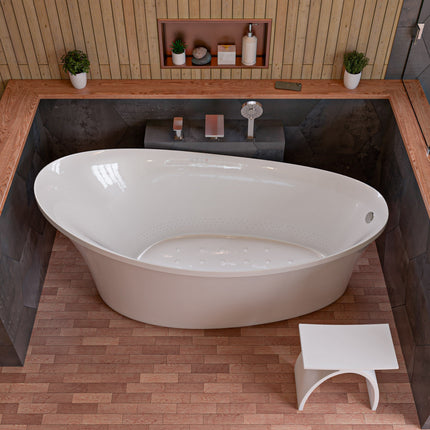 ALFI brand AB2879-BN Brushed Nickel Deck Mounted Tub Filler with Hand Held Showerhead Alfi Brand