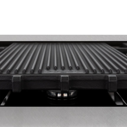 ZLINE Autograph Edition 48 in. 6.0 cu. ft. Legacy Dual Fuel Range with 7 Burner Gas Cooktop and 2 Electric Ovens in Satin Stainless Steel with Black Matte Doors and Champagne Bronze Accents (RASZ-BLM-48-CB)