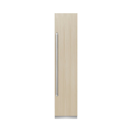 ZLINE 18 in. 8.6 cu. ft. Panel Ready Right Hinge Column Freezer with Graphite Gray Interior (RBCFVR-18)