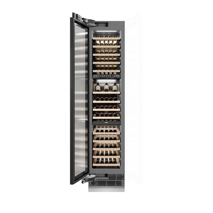 ZLINE 18 in. 9.0 cu. ft. Triple Zone 68 Bottle Panel Ready Left Hinge Column Wine Cooler (RBCWVL-18)