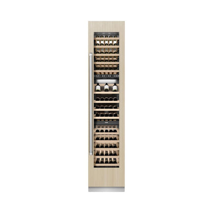 ZLINE 18 in. 9.0 cu. ft. Triple Zone 68 Bottle Panel Ready Right Hinge Column Wine Cooler (RBCWVR-18)