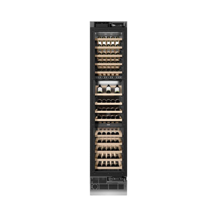 ZLINE 18 in. 9.0 cu. ft. Triple Zone 68 Bottle Panel Ready Right Hinge Column Wine Cooler (RBCWVR-18)