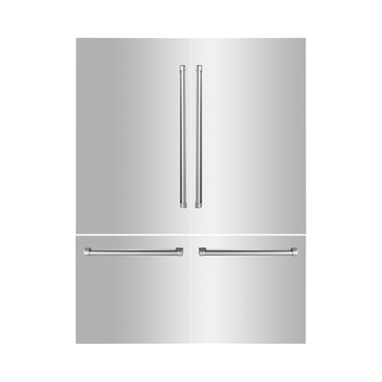 ZLINE 60" Refrigerator Panels in Stainless Steel for a 60" Built-in Refrigerator (RPBIV-304-60)