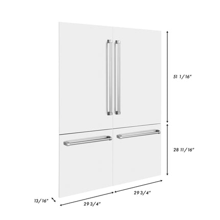 Refrigerator Panel in White Matte (RPBIV-WM-60)