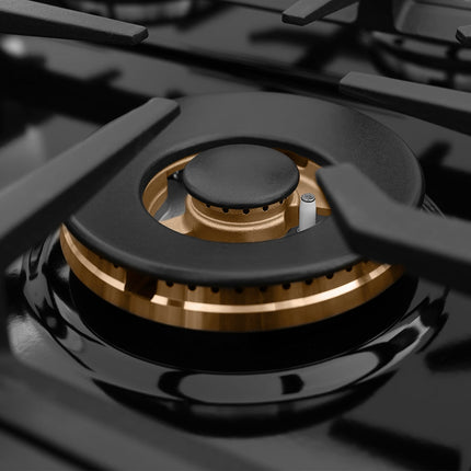 ZLINE 36 in. Classic Gas Rangetop with 6 Burners and Porcelain Cooktop in Stainless Steel with Griddle (RT-GR-36)