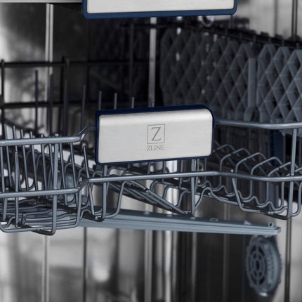 ZLINE 24" Tallac Series 3rd Rack Tall Tub Dishwasher in Copper with Stainless Steel Tub, 51dBa (DWV-C-24)