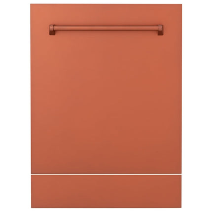 ZLINE 24" Tallac Dishwasher Panel in Copper with Traditional Handle (DPV-C-24)