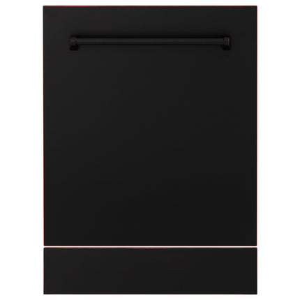ZLINE 18" Tallac Dishwasher Panel in Oil Rubbed Bronze with Traditional Handle (DPV-ORB-18)
