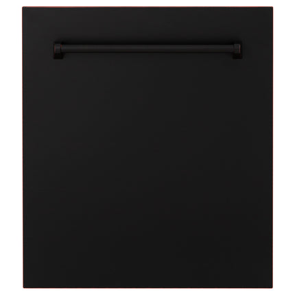 ZLINE 24" Tallac Dishwasher Panel in Oil Rubbed Bronze with Traditional Handle (DPV-ORB-24)