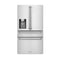 ZLINE 36 in. 21.6 cu. ft. Counter-Depth French Door Refrigerator with Water and Ice Dispenser in Fingerprint-Resistant Stainless Steel (RFM-W-36) Zline Appliances
