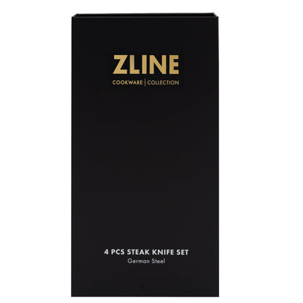 ZLINE 4-Piece Professional German Steel Steak Knife Set (STK-GS-4)